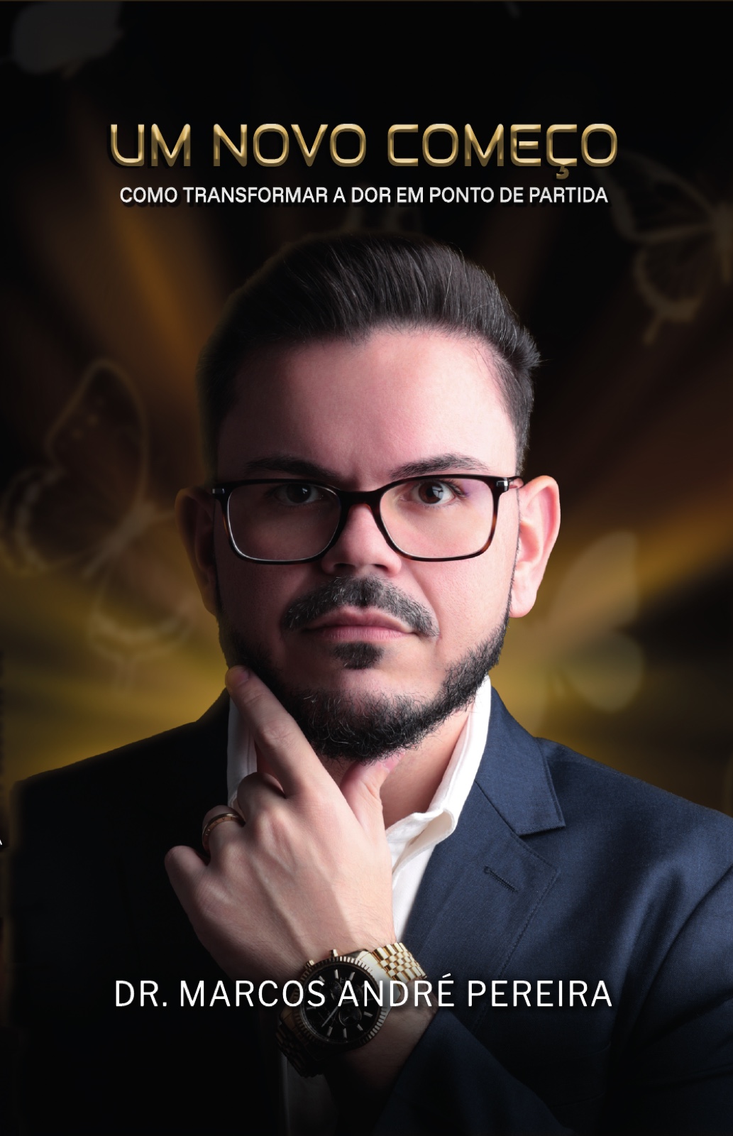 Capa do livro Um novo começo, de Dr. Marcos André Pereira